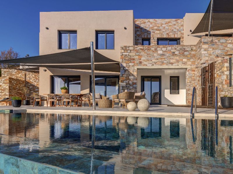 Althea Pnoe Villas in Syros Greece