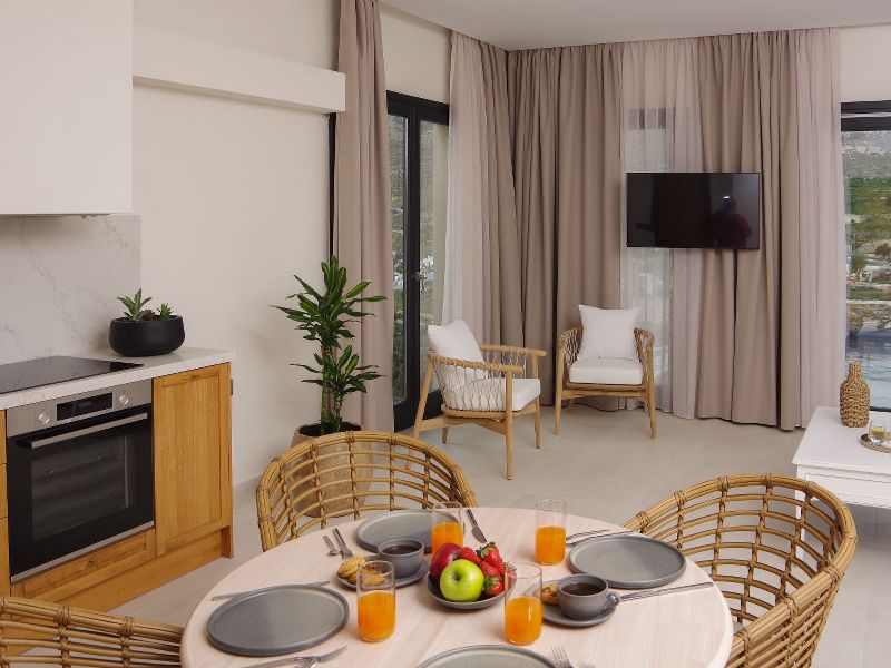 pnoe luxury villas in Syros island Greece
