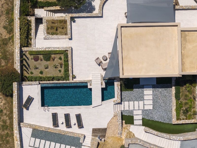 pnoe luxury villas in Syros island Greece