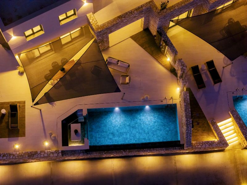 pnoe luxury villas in Syros island Greece